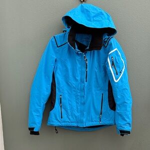 Obermeyer Women’s Tremblant Ski Jacket Sz 8 Blue